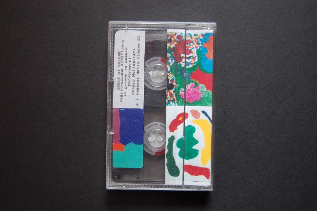 Serie di colore per flauti retro